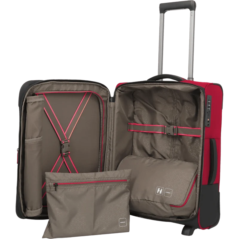 Travelite Crosslite 2-Rollen-Kabinentrolley S 54 cm -Rot