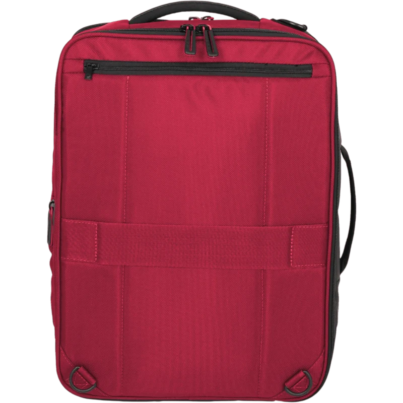 Travelite Crosslite Bordtasche mit Rucksackfunktion 43 cm -Rot