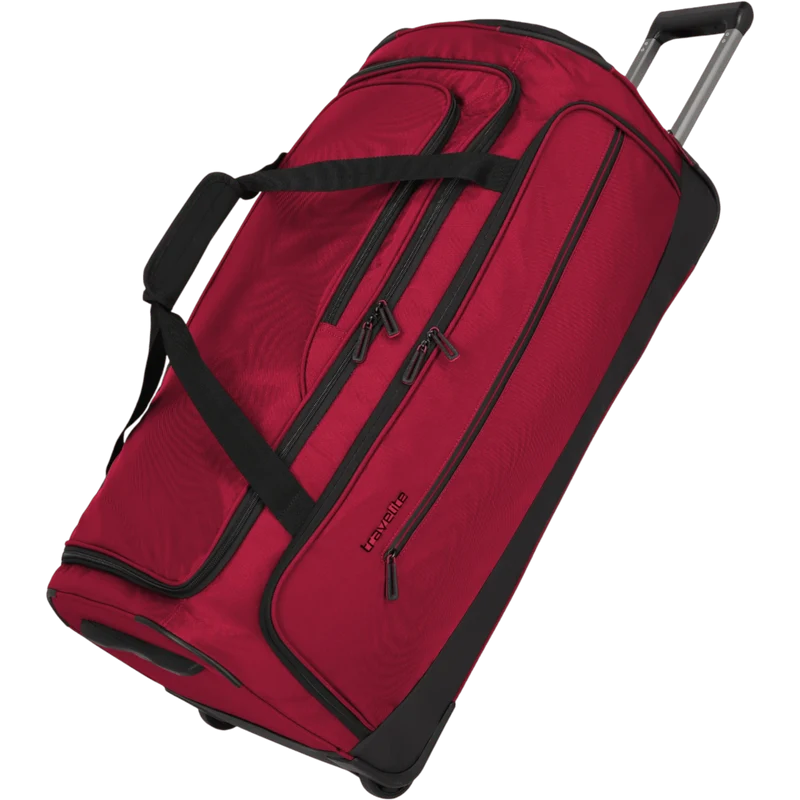 Travelite Crosslite Rollenreisetasche L 79 cm -Rot