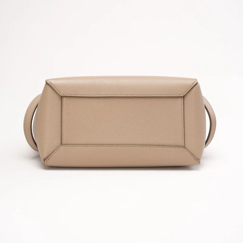 Celine Micro Belt Bag in Light Taupe aus genarbtem Kalbsleder 2020