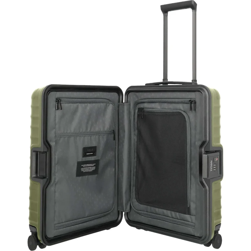 TITAN OVERSEAS 4-Rad-Kabinentrolley S 55 cm -Forest Green