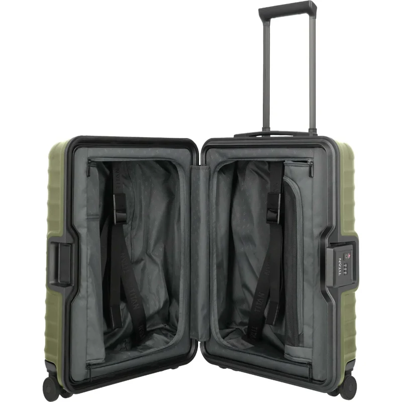TITAN OVERSEAS 4-Rad-Kabinentrolley S 55 cm -Forest Green