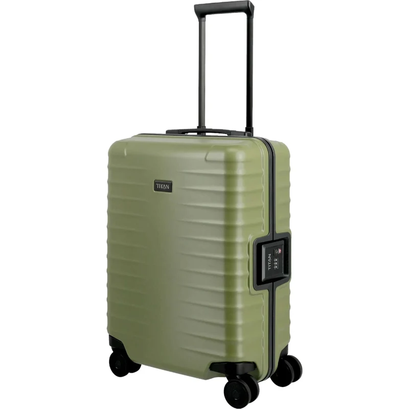 TITAN OVERSEAS 4-Rad-Handgepäck-Trolley S+ 55 cm -Forest Green