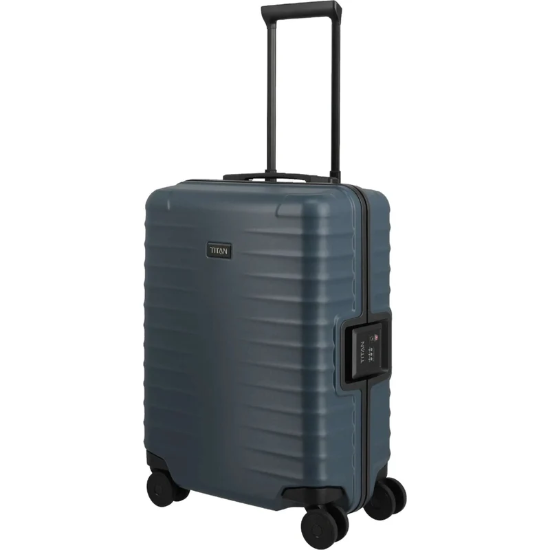 TITAN OVERSEAS 4-Rad-Handgepäck-Trolley S+ 55 cm -Midnight Blue