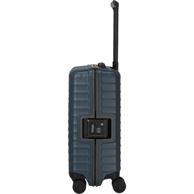 TITAN OVERSEAS 4-Rad-Handgepäck-Trolley S+ 55 cm -Midnight Blue