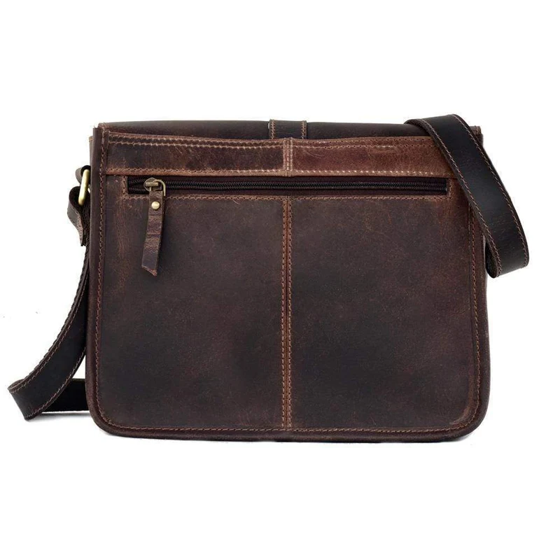 Sydney Leather Crossbody Purse - Vintage Brown