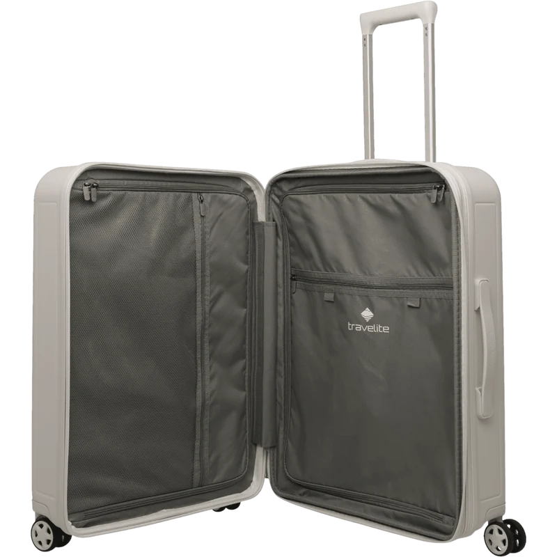 Travelite Panello 4-Rad Trolley M 65 cm -Ivory