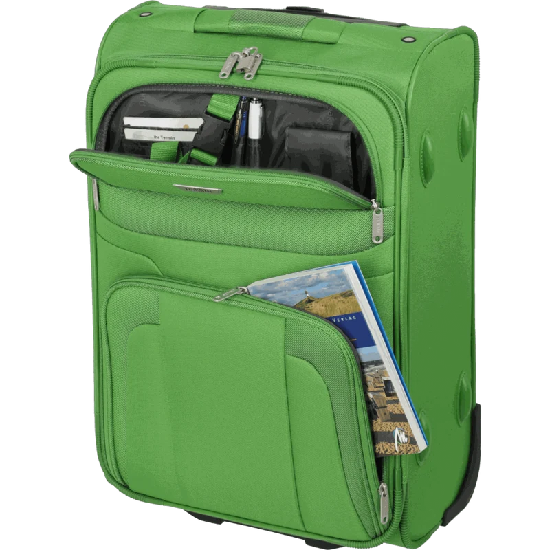 paklite Orlando 2-Rad-Bordtrolley S 53 cm -Grün