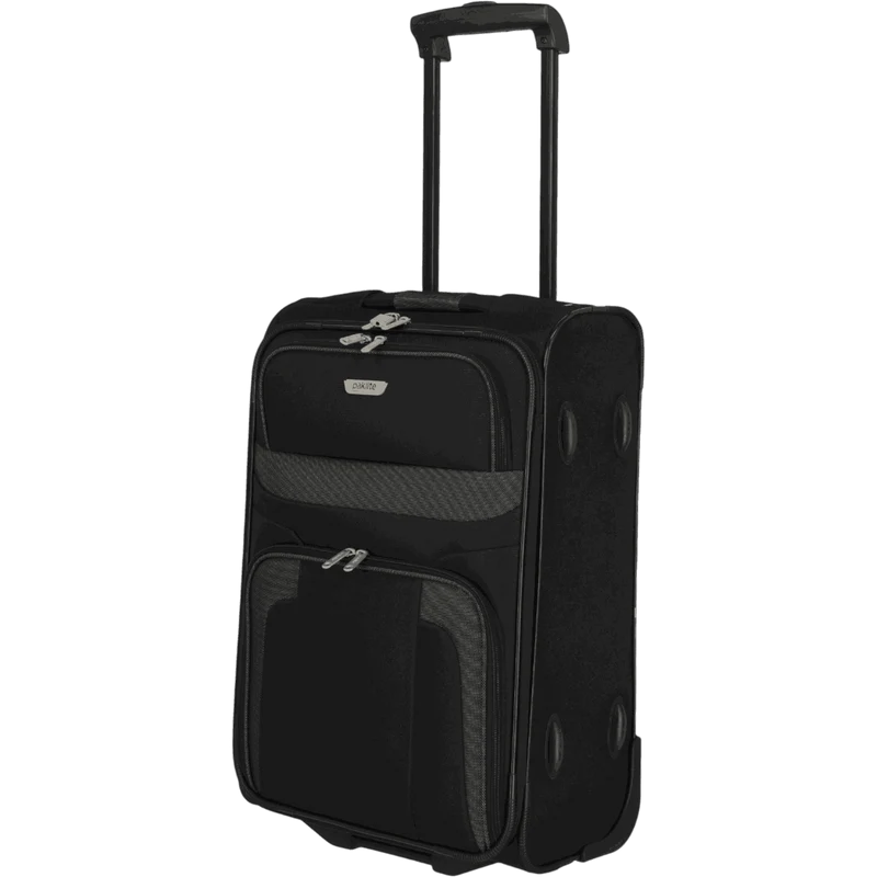 paklite Orlando 2-Rad-Bordtrolley S 53 cm -Schwarz
