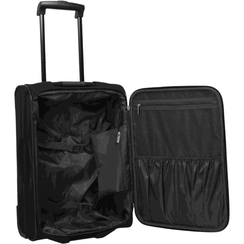 paklite Orlando 2-Rad-Bordtrolley S 53 cm -Schwarz