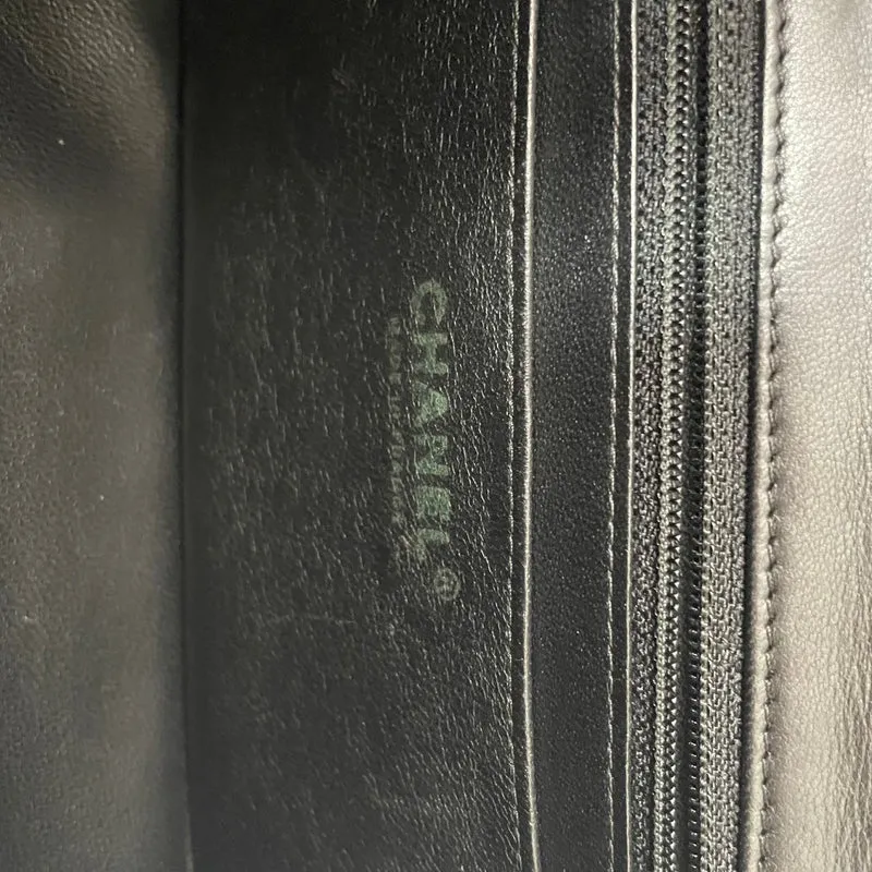 Chanel Classic Mini Rechteckige Klappe Lammleder Schwarz 2017