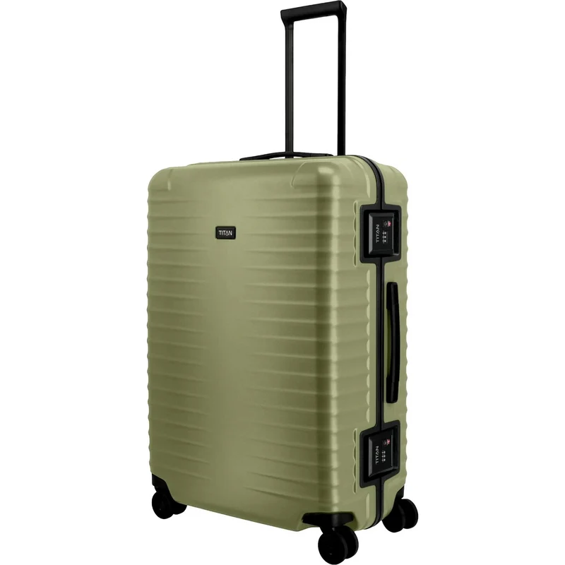 TITAN OVERSEAS 4-Rad-Trolley L 75 cm -Forest Green