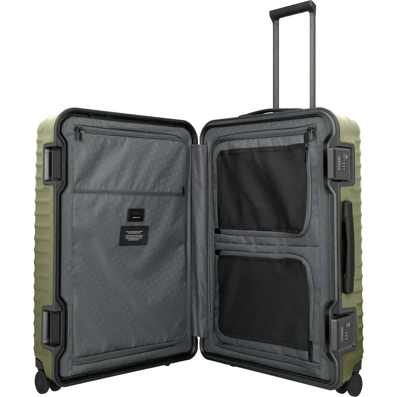 TITAN OVERSEAS 4-Rad-Trolley L 75 cm -Forest Green