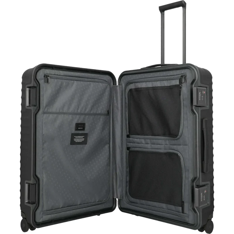 TITAN OVERSEAS 4-Rad-Trolley L 75 cm -Nightshade Black