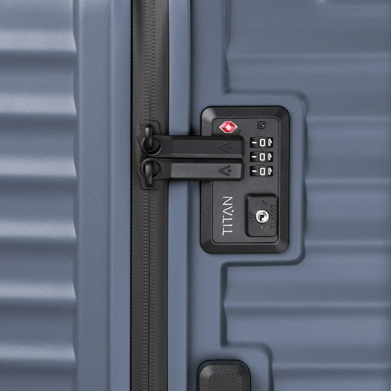 TITAN UPGRADE 4-Rad-Kabinentrolley S 55 cm -Midnight Blue