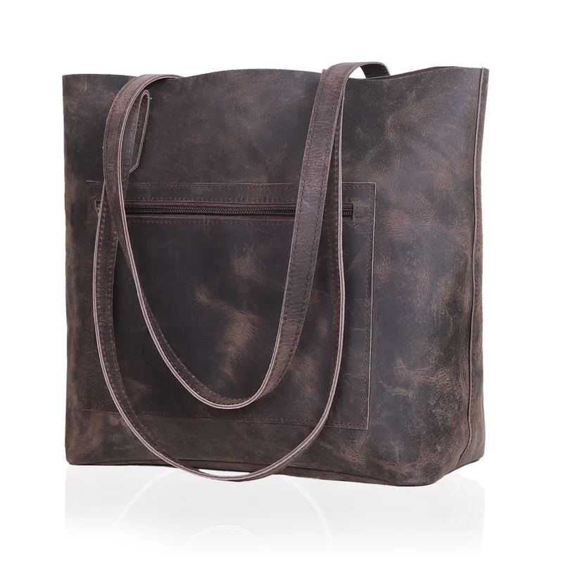 Romeo Buffalo Leather Tote Bag