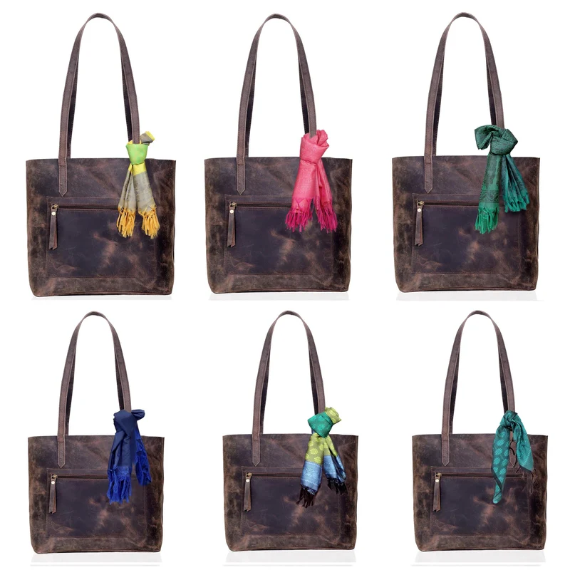 Romeo Buffalo Leather Tote Bag