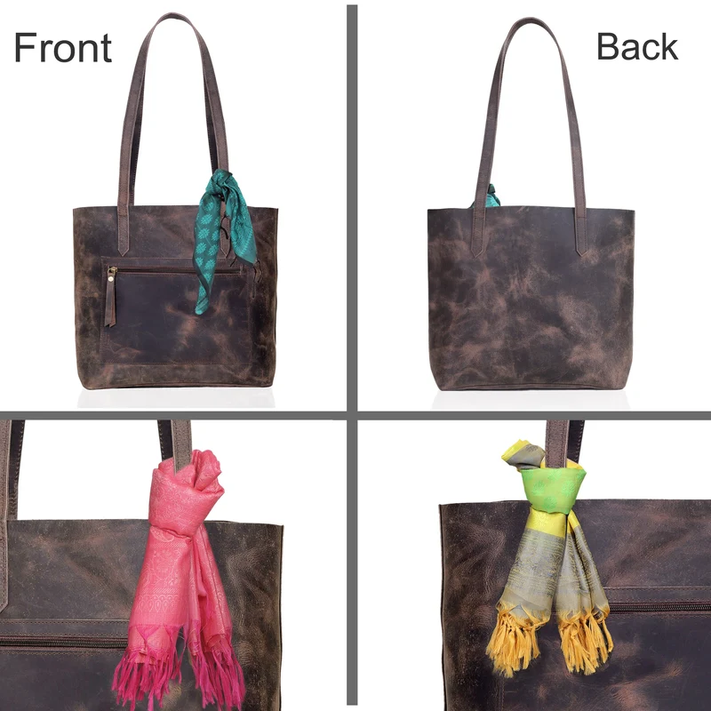 Romeo Buffalo Leather Tote Bag
