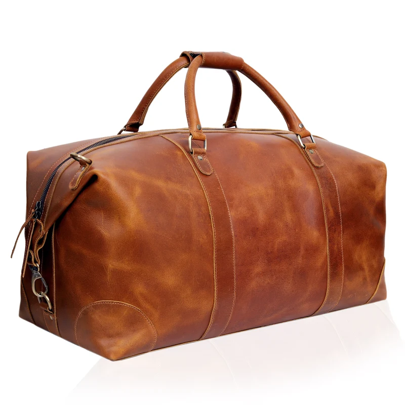 Nashville Leather Duffel Travel Bag