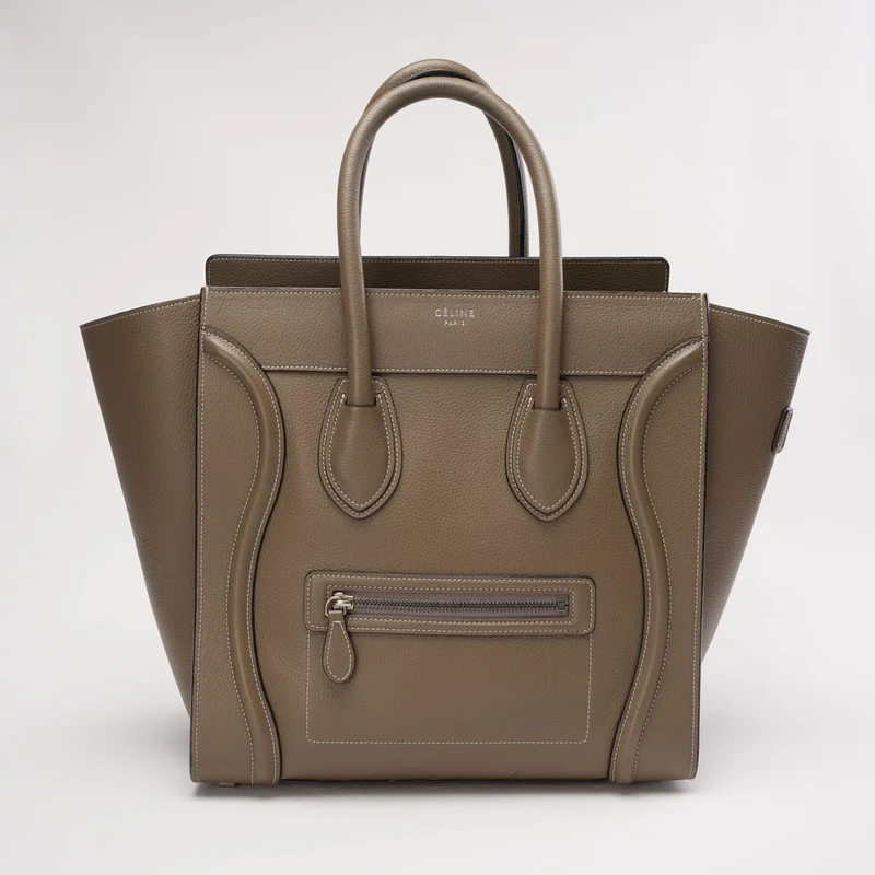Celine Luggage Medium Tote Grau 2014