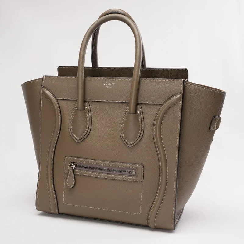 Celine Luggage Medium Tote Grau 2014
