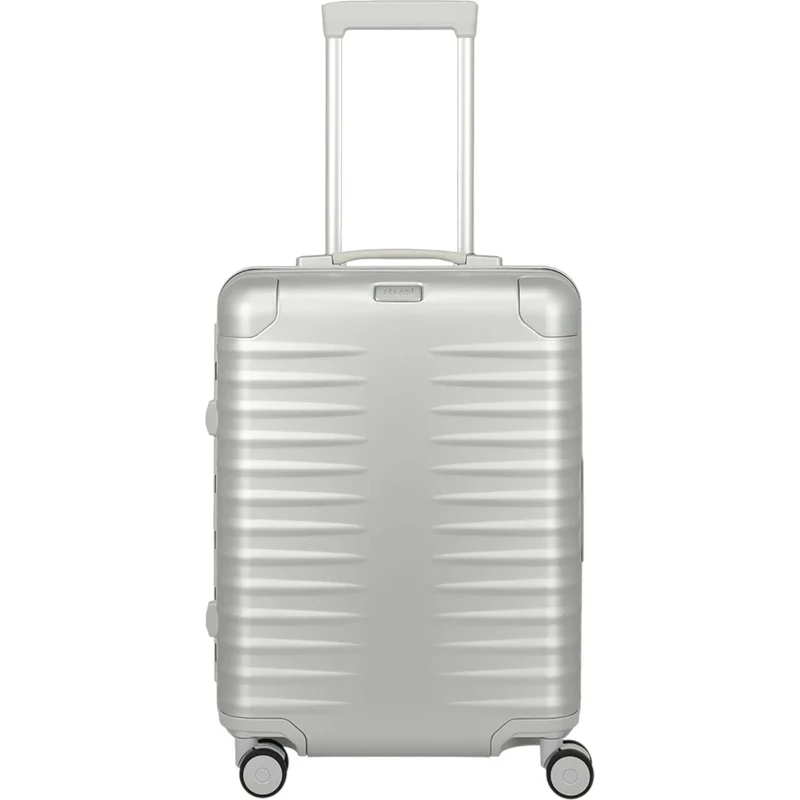 TITAN ETERNITY 4-Rollen-Kabinentrolley aus Aluminium 55 cm -silver