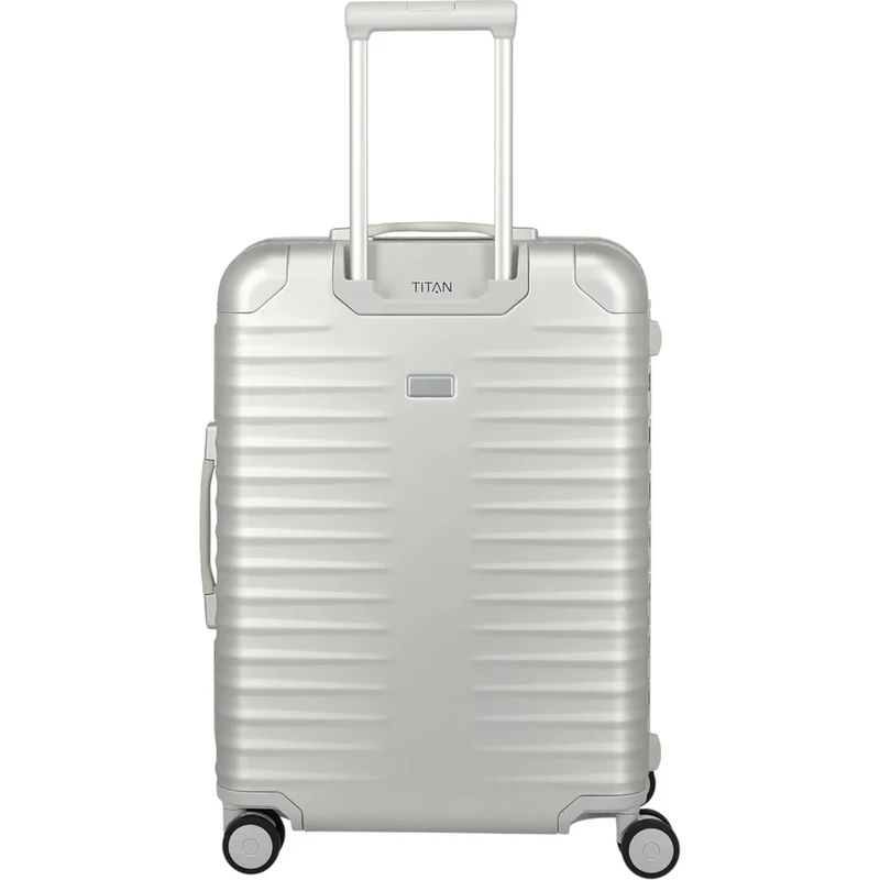 TITAN ETERNITY 4-Rollen-Trolley aus Aluminium M+ 69 cm -silver