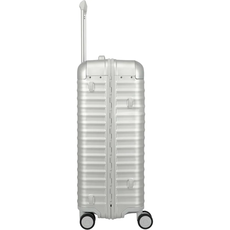 TITAN ETERNITY 4-Rollen-Trolley aus Aluminium M+ 69 cm -silver