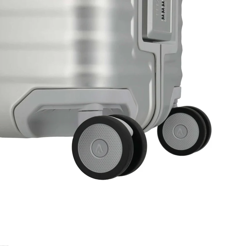 TITAN ETERNITY 4-Rollen-Trolley aus Aluminium M+ 69 cm -silver