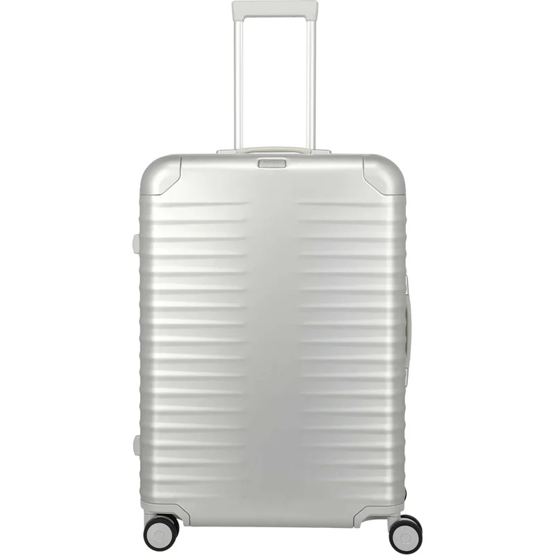 TITAN ETERNITY 4-Rollen-Trolley aus Aluminium L 75 cm -silver