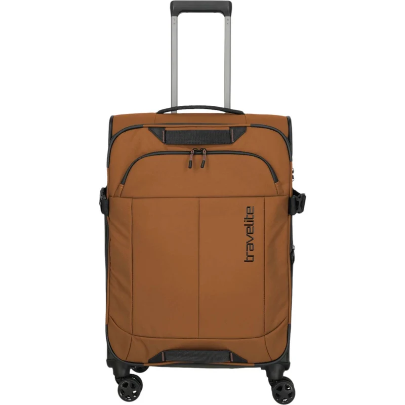 Travelite Briize 4-Rollen-Trolley M 67 cm -Curry