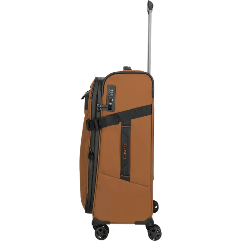 Travelite Briize 4-Rollen-Trolley M 67 cm -Curry