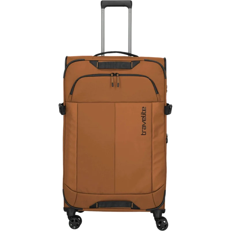 Travelite Briize 4-Rollen-Trolley L 78 cm -Curry