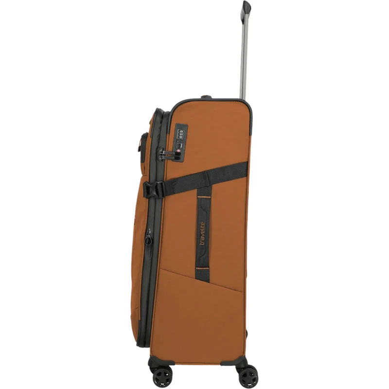 Travelite Briize 4-Rollen-Trolley L 78 cm -Curry
