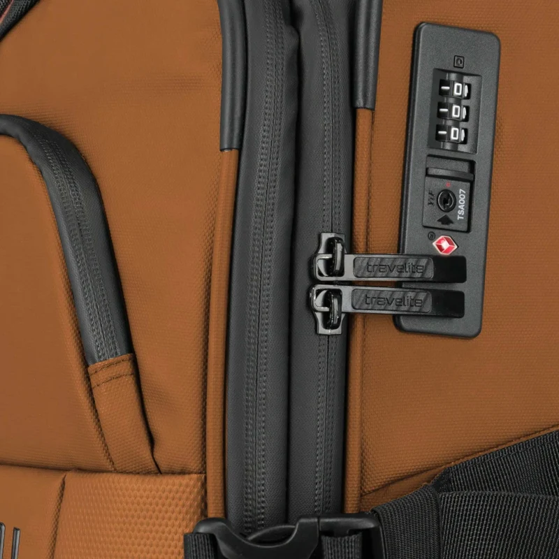 Travelite Briize 4-Rollen-Trolley L 78 cm -Curry