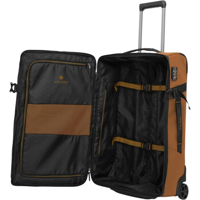Travelite Briize Rollenreisetasche M 67 cm -Curry
