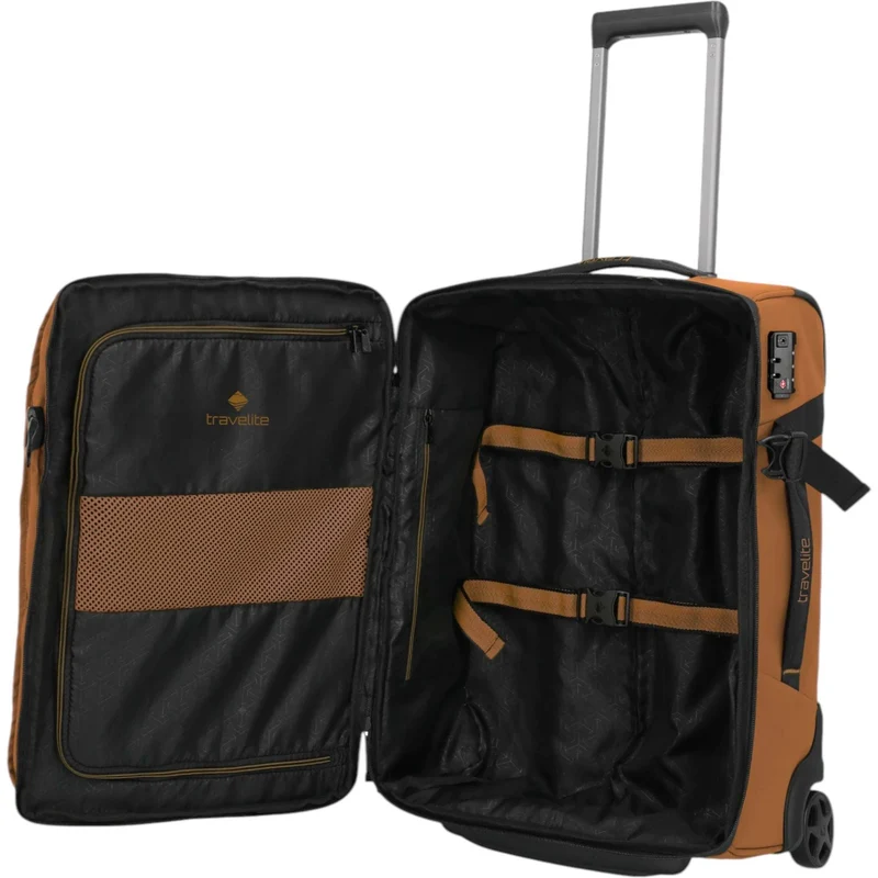 Travelite Briize Rollenreisetasche S 55 cm -Curry
