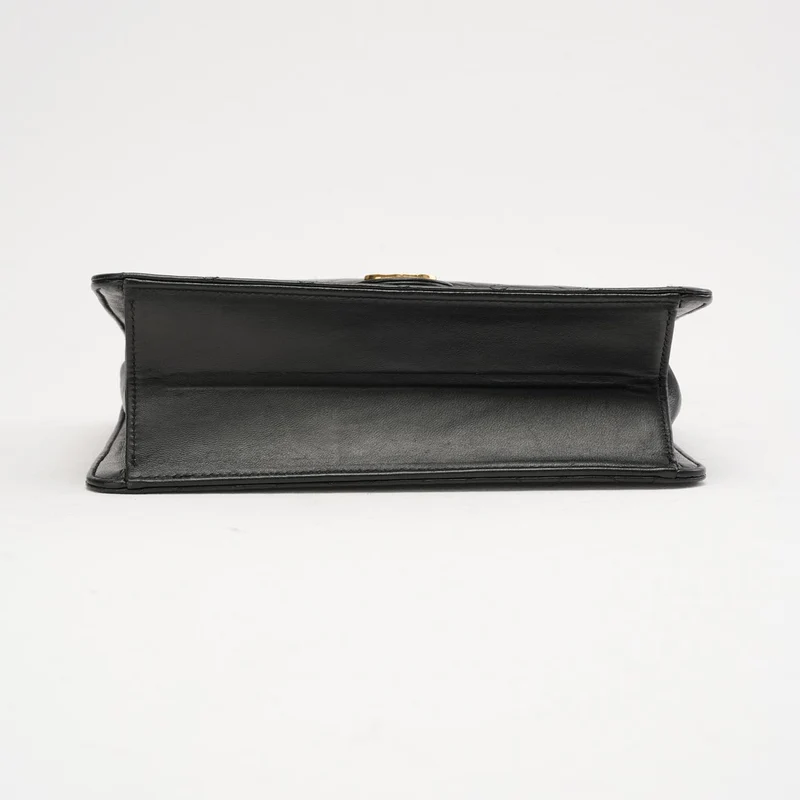 Chanel Flap Bag Small Lamb Black 2002