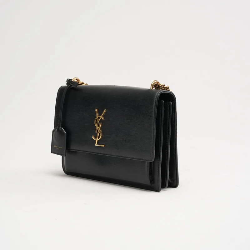 Saint Laurent Kalbsleder Medium Sunset Black 2020