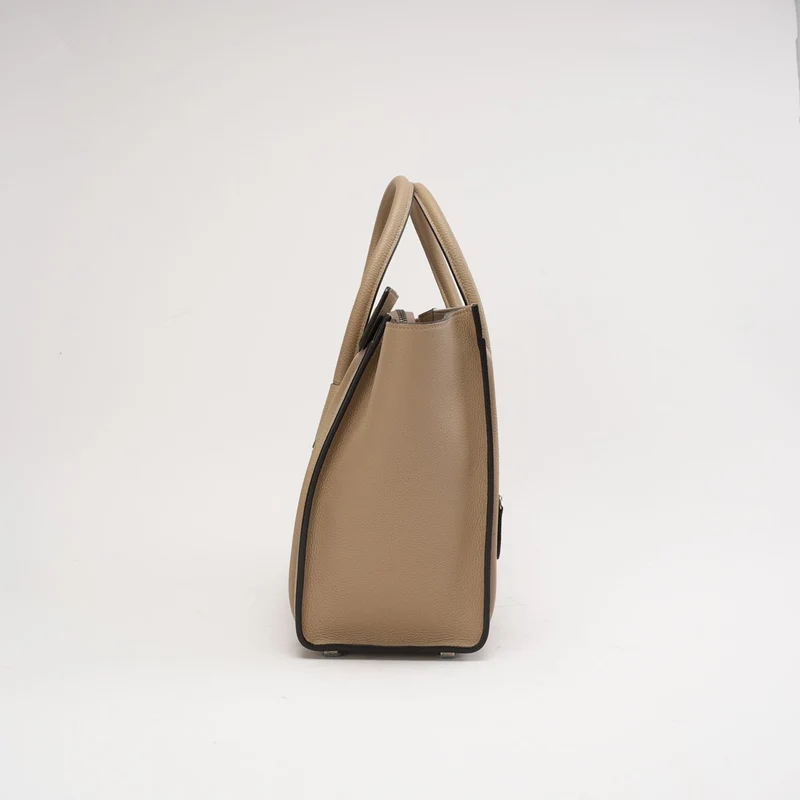 Celine Luggage Micro Tote Beige 2015