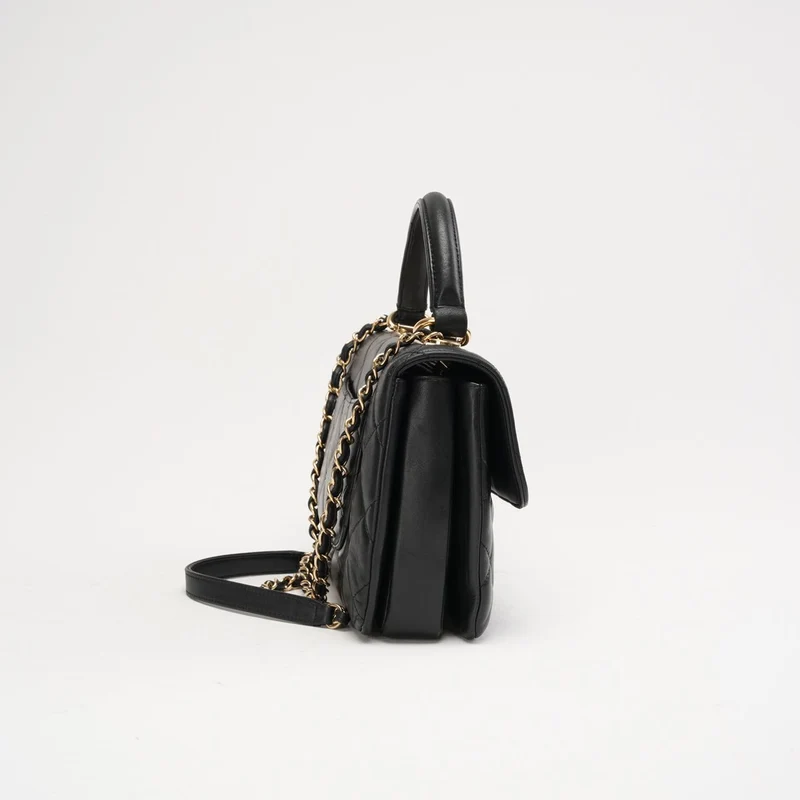 Chanel Medium Trendy CC Lamb Black 2018
