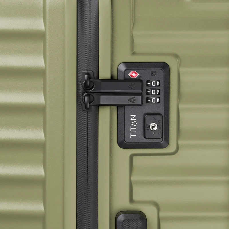 TITAN UPGRADE 4-Rad-Kabinentrolley S 55 cm -Forest Green