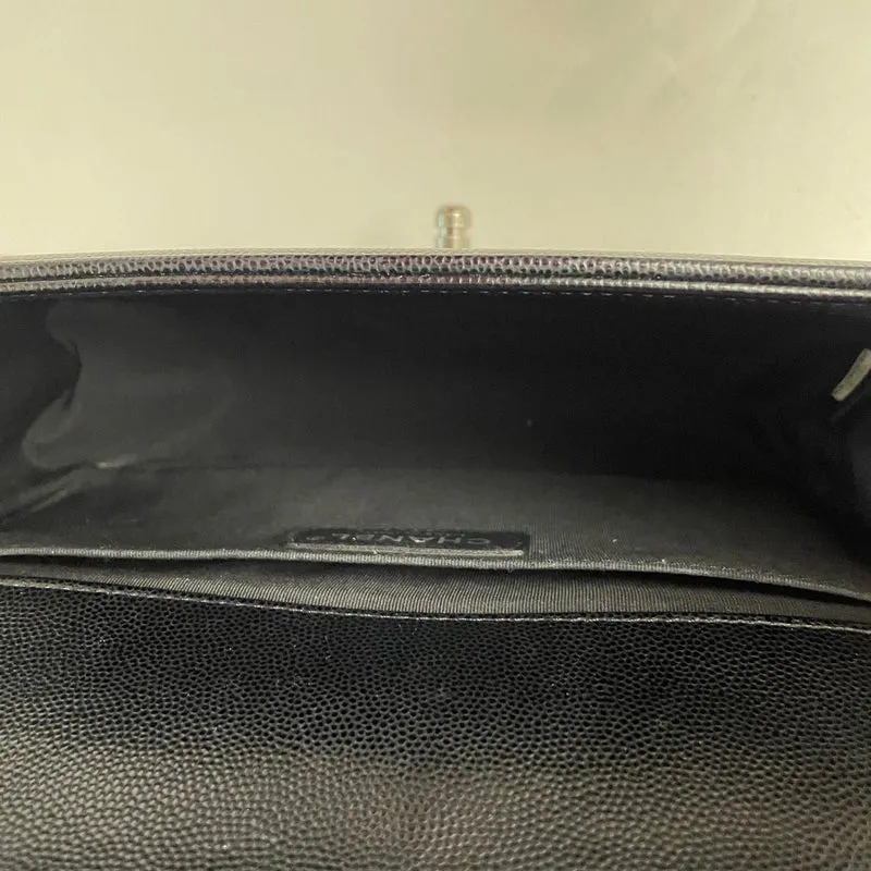 Chanel Medium Le Boy Bag Caviar Black 2020