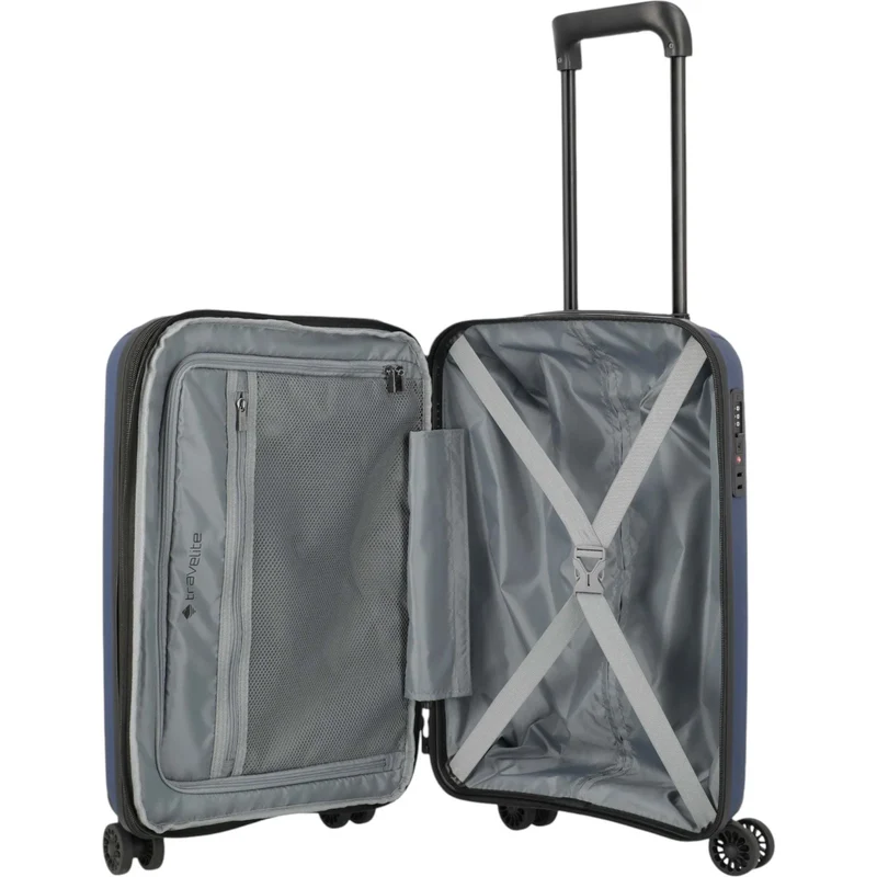 Travelite Skymate 4-Rollen-Kabinentrolley 55 cm -Marine
