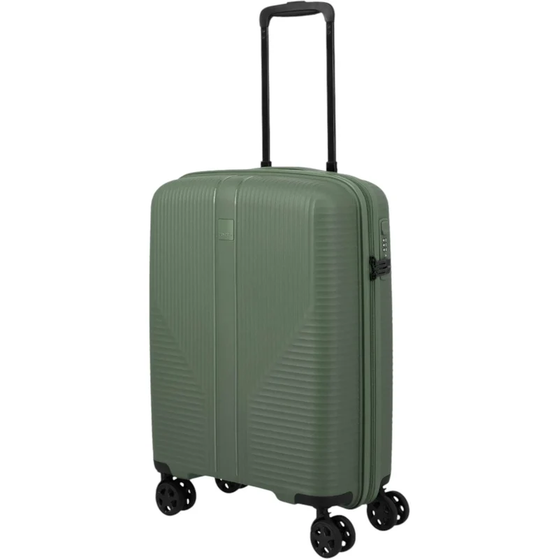 Travelite Air Stripe 4-Rollen-Bordtrolley S 55 cm -Green
