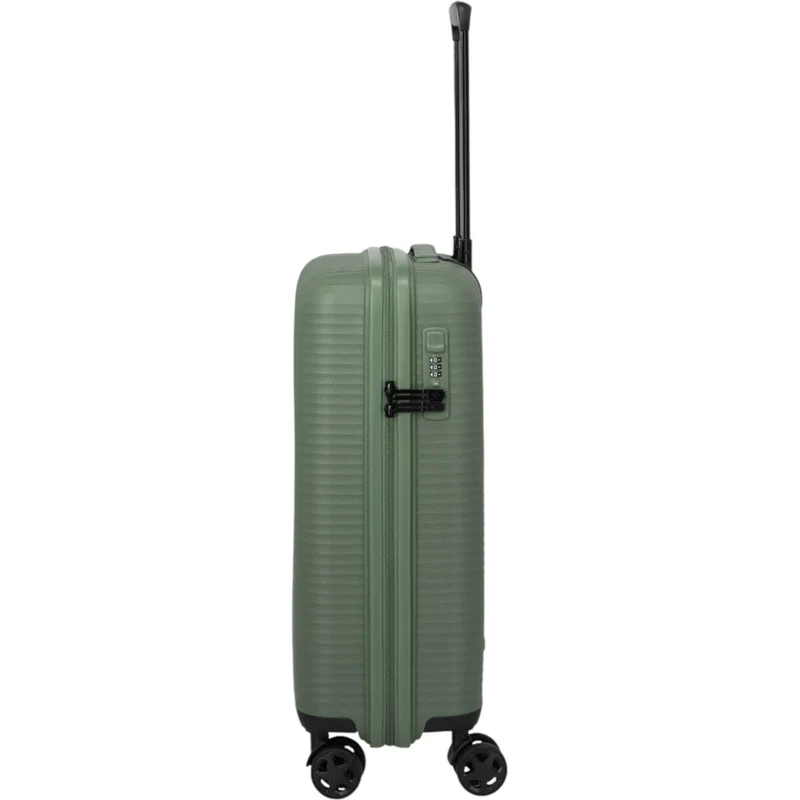 Travelite Air Stripe 4-Rollen-Bordtrolley S 55 cm -Green