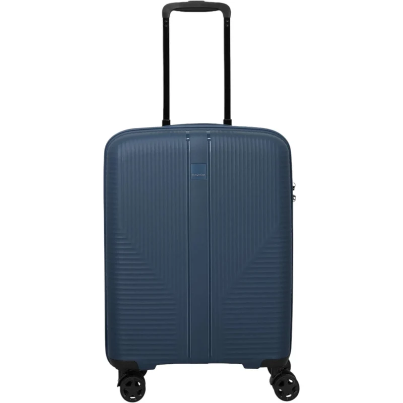 Travelite Air Stripe 4-Rollen-Bordtrolley S 55 cm -Navy