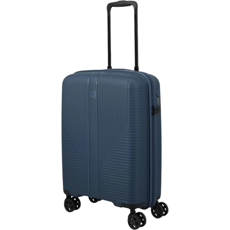Travelite Air Stripe 4-Rollen-Bordtrolley S 55 cm -Navy