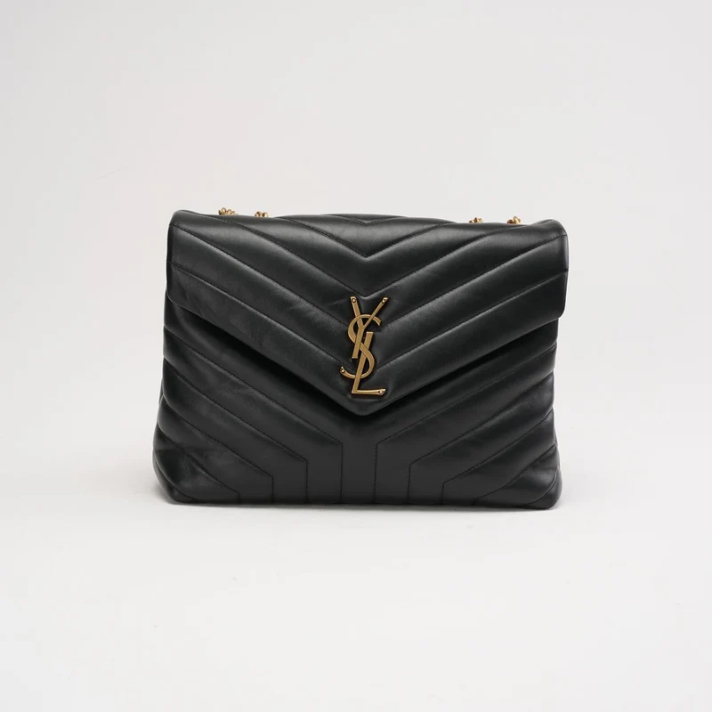 Saint Laurent Loulou Medium Schwarz 2020
