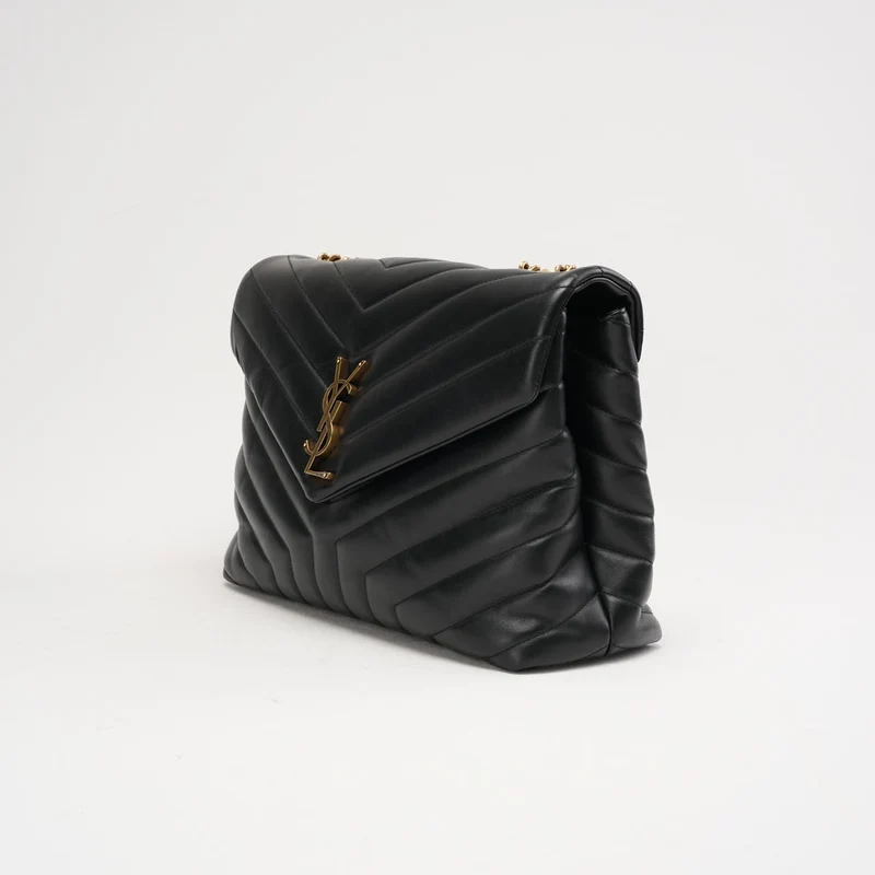 Saint Laurent Loulou Medium Schwarz 2020